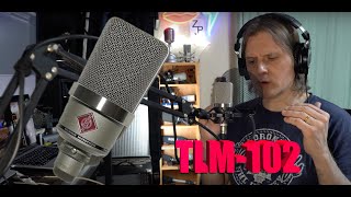 Neumann TLM102  Review  Vocal Sound Test [upl. by Nnyltak]