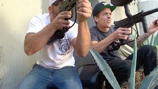 BAIT BIKE PAINTBALL PRANK with EXTRAS [upl. by Airotkciv405]