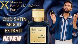 MFK OUD SATIN MOOD EXTRAIT FRAGRANCE REVIEW  MAISON FRANCIS KURKDJIAN [upl. by Eutnoj583]