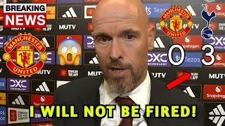 🚨 BREAKING BRUTAL STATEMENT FROM TEN HAG AFTER MAN UNITED BEATEN BY TOTTENHAM  MAN UNITED NEWS [upl. by Anirdna749]