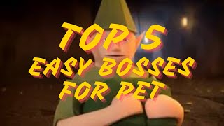 OSRS Top 5 Easy Bosses for Pet 2024 [upl. by Julianne]