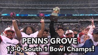 Penns Grove 35 Willingboro 26  South Group 1 Bowl  Red Devils 1st SJ team to go 130 [upl. by Penni]