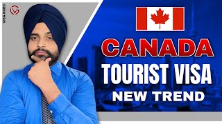 Canada Tourist Visa Current Processing Time  APPROVAL RATE  Study Visa Scenario [upl. by Ingrid]