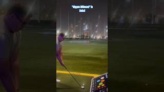 Emirates Golf Club Driving Range Dubai golf shorts [upl. by Nyleek91]