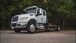 2024 International MV Extended Cab  Ogdens Auto Towing [upl. by Nynnahs]