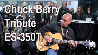 Gibson Is Back With Chuck Berry and Jared James Nichols Models at NAMM 2019  MikesGigTV [upl. by Elok641]