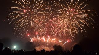 🎇 2024 FIREWORKS DISPLAY AT HIMLEY HALL PARK 💥 UNITED KINGDOM [upl. by Anovahs]