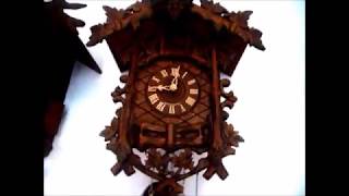 8 day Hekas Model 849 Cuckoo clock [upl. by Risay]