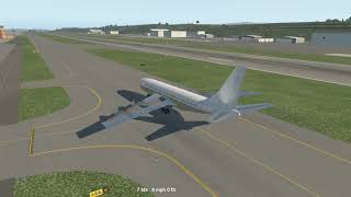 Boeing 720B  Quik NAV test  Xplane 11  more seattle times [upl. by Annahsar]