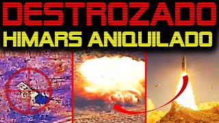 🔴 ISKANDER IMPARABLE 🔴 RUSIA ANIQUILA A OTRO HIMARS UCRANIANO 🔴 [upl. by Halueb]