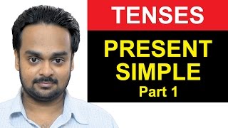 PRESENT SIMPLE TENSE – Part 1 – Where to Use Simple Present – Basic English Grammar [upl. by Eadmund91]