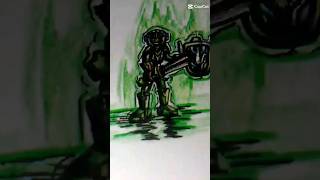 green stickman 🗿👍drawing stickmen gambar [upl. by Enom]