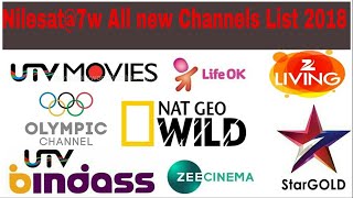 Nilesat All Channels List Frequency  Free Channels to watch  Saeed Online [upl. by Idnahr53]