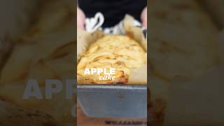 Make the invisible apple cake and lmk how obsessed you are baking cake recipe [upl. by Aerdnat]