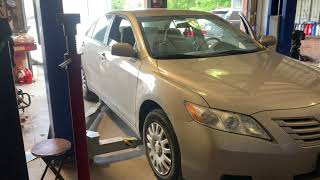 2009 Toyota Camry Oil Change [upl. by Barbur162]