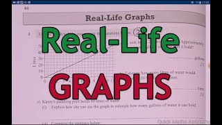 RealLife Graphs  GCSE Revision  Quick Maths Academy [upl. by Nodnal992]