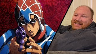 My Dad Watches JoJos Bizarre Adventure  Golden Wind Episodes 7 and 8 [upl. by Rothstein]