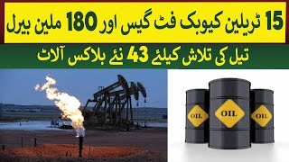 15 TCF Gas and 180 Million Barrel Potential Blocks Allotted  Rich Pakistan [upl. by Pampuch]