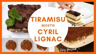 MEILLEUR TIRAMISU FACILE de CYRIL LIGNAC Tous en cuisine M6 RECETTE RAPIDE 7 INGRÉDIENTS [upl. by Ellevehs]