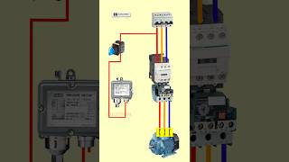 220 volt air pressure switch connection with contactor pressureswitch contactor [upl. by Quiteris]