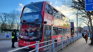 Journey on the London Bus Route 202 [upl. by Eidnam22]