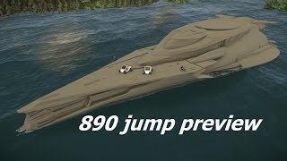 Star Citizen 890 Jump preview [upl. by Thgiwd]