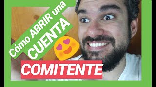 😁✅¿ Cómo ABRIR una CUENTA COMITENTE en 3 PASOS 😁✅ 003 [upl. by Nereus]