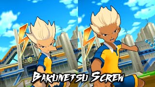 DOUBLE BAKUNETSU SCREW vs STRONGEST GOALKEEPERS of Inazuma Eleven [upl. by Annawik]