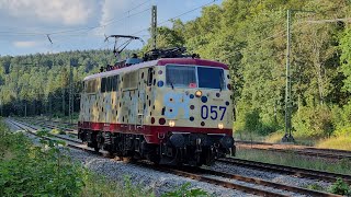 RheintalUmleiter auf Gäubahn und Schwarzwaldbahn  Güterzüge im August 2024 [upl. by Leventis417]