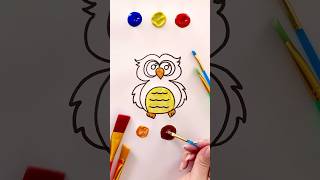 Paint and Learn Colors kids kidslearning kidsactivities painting educationalplay sensoryplay [upl. by Nitsraek]