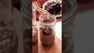 Black Forest CakeInspired Overnight Oats [upl. by Lananna]