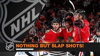 The Best Slap Shot Goals from Week 19 [upl. by Ennaehr302]