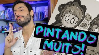 O CABEÇA DE TINTA VOLTOU A TER TINTA [upl. by Ainuj]