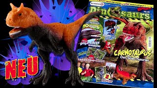 Schleich ® Roaaarr Dinosaurs Magazin 31  Neu  mit Carnotaurus  Unboxing amp Review [upl. by Knapp]