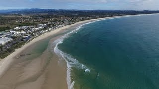 Kingscliff amp Cudgen creek I Aerial cinematography [upl. by Randene]