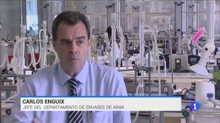 Informativos La 1 de TVE Envases biodegradables para alimentos ¿serán los envases del futuro [upl. by Rosene607]