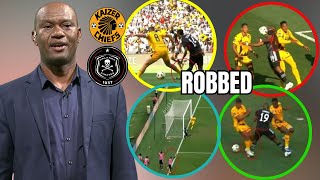 Victor Hlungwani Says Orlando Pirates Was ROBBED In The Soweto Derby Against Kaizer Chiefs [upl. by Yeltnarb]