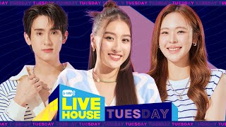 GMMTV LIVE HOUSE กับ บุ๊ค กษิดิ์เดช วิว เบญญาภา และ จูน วรรณวิมล [upl. by Anagrom]