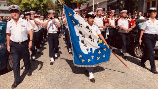 La Parade du Bagad de LannBihoué  Festival Interceltique de Lorient 2023 [upl. by Suivatna792]