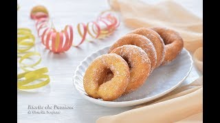 Zeppole veloci alla ricotta e arancia  senza lievitazione  Ricette che Passione [upl. by Eak]