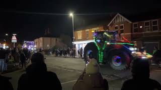 Archers Tractor Run at Broughton Astley 171223 [upl. by Eiramik]