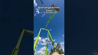 Allerheiligenkirmes Soest 2024 Fahrgeschäfte [upl. by Maxi]