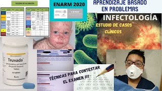 Banco de preguntas INFECTOLOGÍA Pediatría y Adultos Casos clínicos ENARM MIR USMLE CENEVAL [upl. by Pacheco]