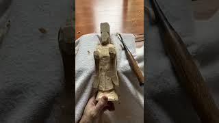 【仏像彫刻】難陀龍王を彫る 仏像彫刻woodcarving 木彫 [upl. by Ailem811]