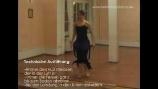 Bauchtanz lernen Saidi Sprung online Kurs Orientalischer Tanz Folklore Tutorial 10 Minuten Workout [upl. by Sergent859]