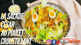 La salade césar au poulet croustillant [upl. by Yllus]