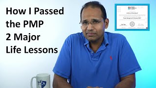 How I Passed the PMP and 2 Major Life Lessons [upl. by Aiynot983]