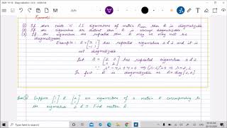 ENGINEERING MATHEMATICS  Diagonalization of matrices [upl. by Ative]