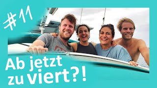 11  🍾🦈☀️ Nacktbaden mit neuer Crew  Sonne Sekt und SafranTörtchen ⛵️ [upl. by Tenaj216]