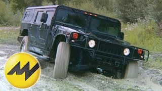 HummerFamilie Motorvision hat Hummer H1 H2 und H3 im harten Gelände getestet [upl. by Dinsdale]